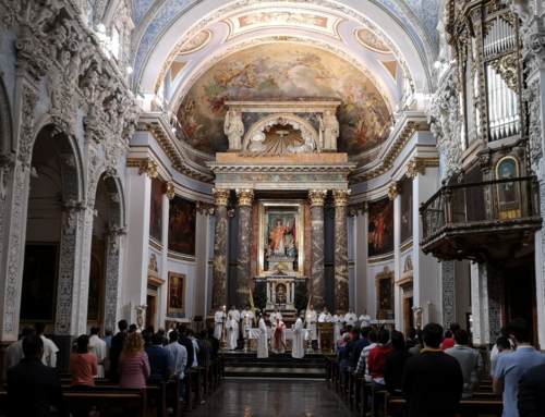El cardenal Cañizares preside la eucaristía en la fiesta académica de la Facultad por su patrón, San Vicente Ferrer