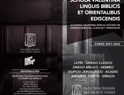 La Academia de Lenguas Bíblicas, Clásicas y Orientales arrancará un nuevo curso el 6 de octubre