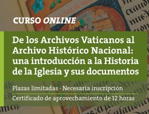 Curso online sobre los Archivos Vaticanos y otros fondos documentales referidos a la Iglesia