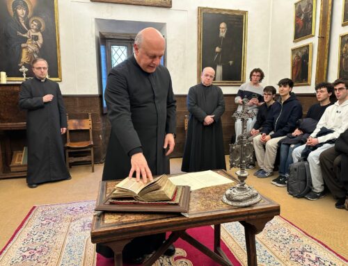 El decano Pons, nuevo colegial perpetuo del Colegio-Seminario de Corpus Christi